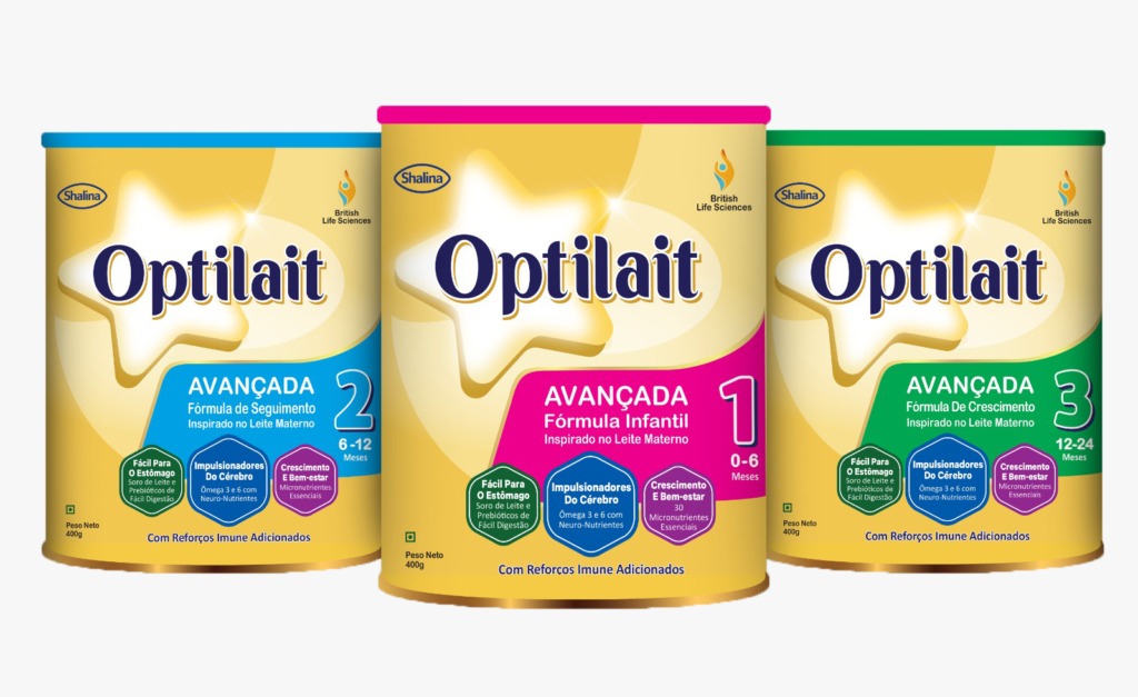 Optilait Infant Formula tins